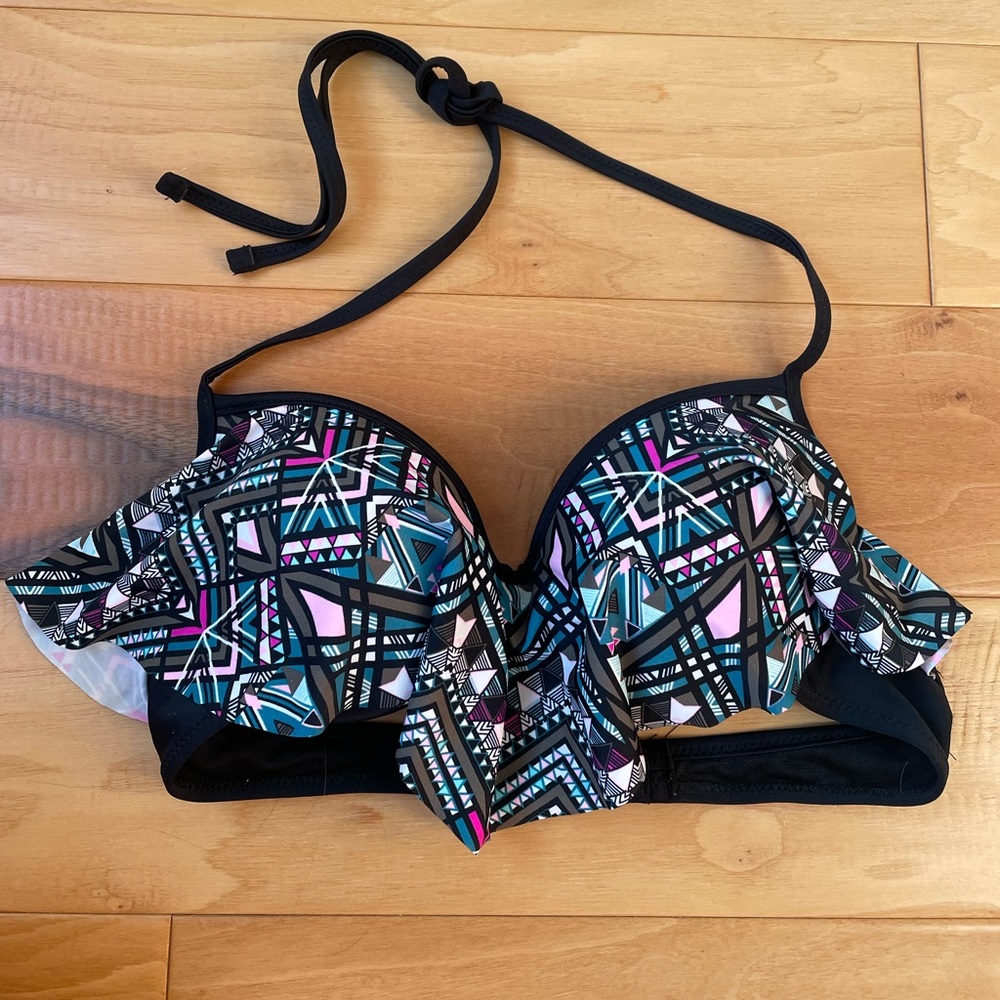 Rue21 Rue Bleu Womens Multi-Colored Bikini Top